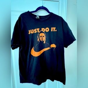 Nike “Just Do It” Michael Myers L Tee
